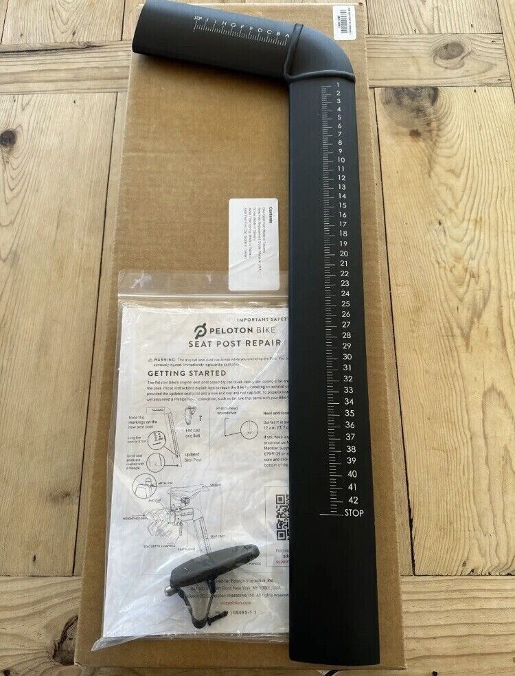 Genuine OEM Peloton Bike Seat Post (SB01-0061) Recall Replacement. New In Box. - ARISDEALS