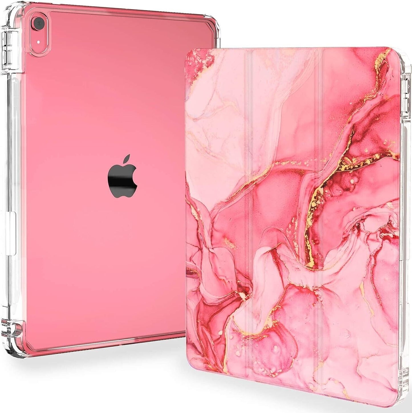 Pink Case for iPad 10th Generation Case, Slim Lightweight Trifold iPad 10.9 - ARISDEALS