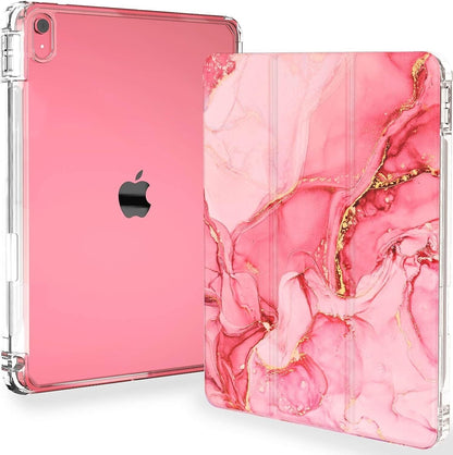 Pink Case for iPad 10th Generation Case, Slim Lightweight Trifold iPad 10.9 - ARISDEALS