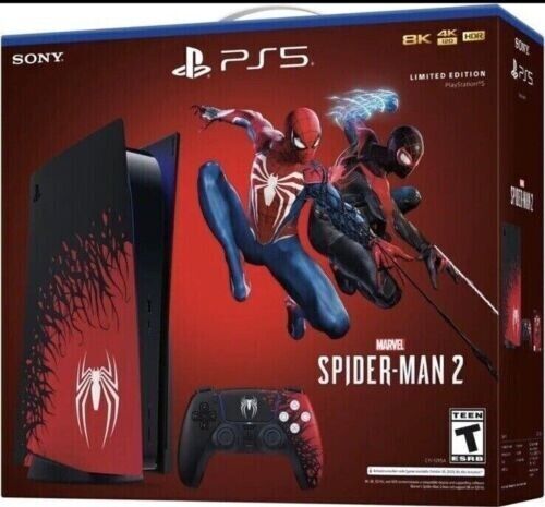 Sony PlayStation 5 Console Disc Marvel’s Spider-Man 2 Limited Edition Bundle PS5 - ARISDEALS