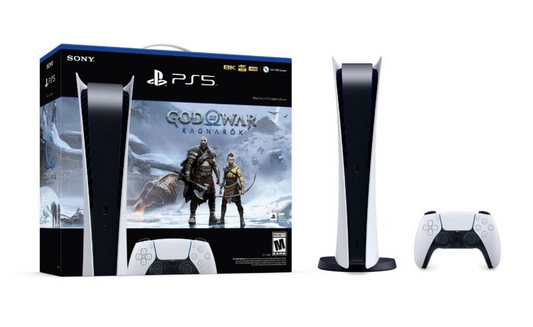 God of War Ragnarok PlayStation 5 PS5 Digital Edition Console Bundle *IN HAND* - ARISDEALS