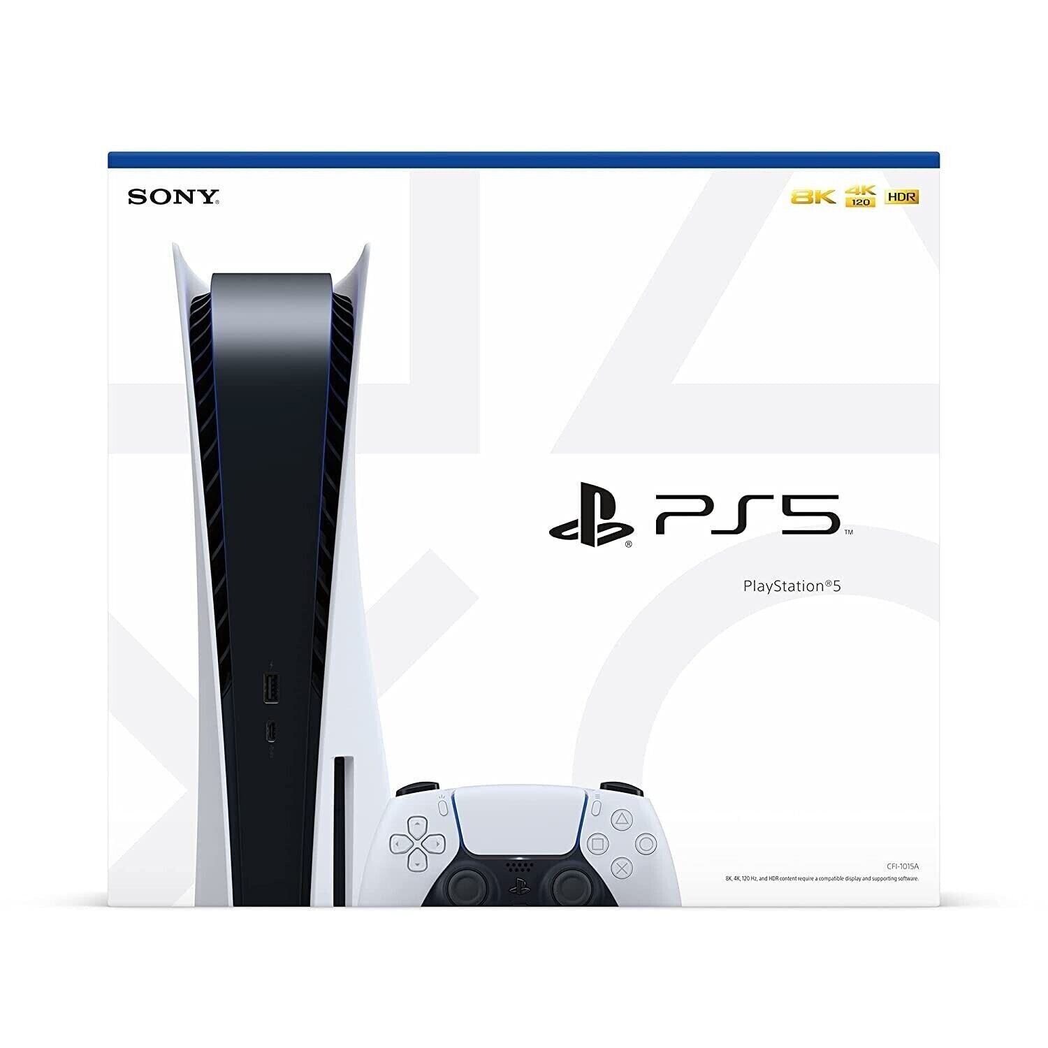 PlayStation 5 Console + PS5 DualSense Wireless Controller Gray Camouflage - ARISDEALS