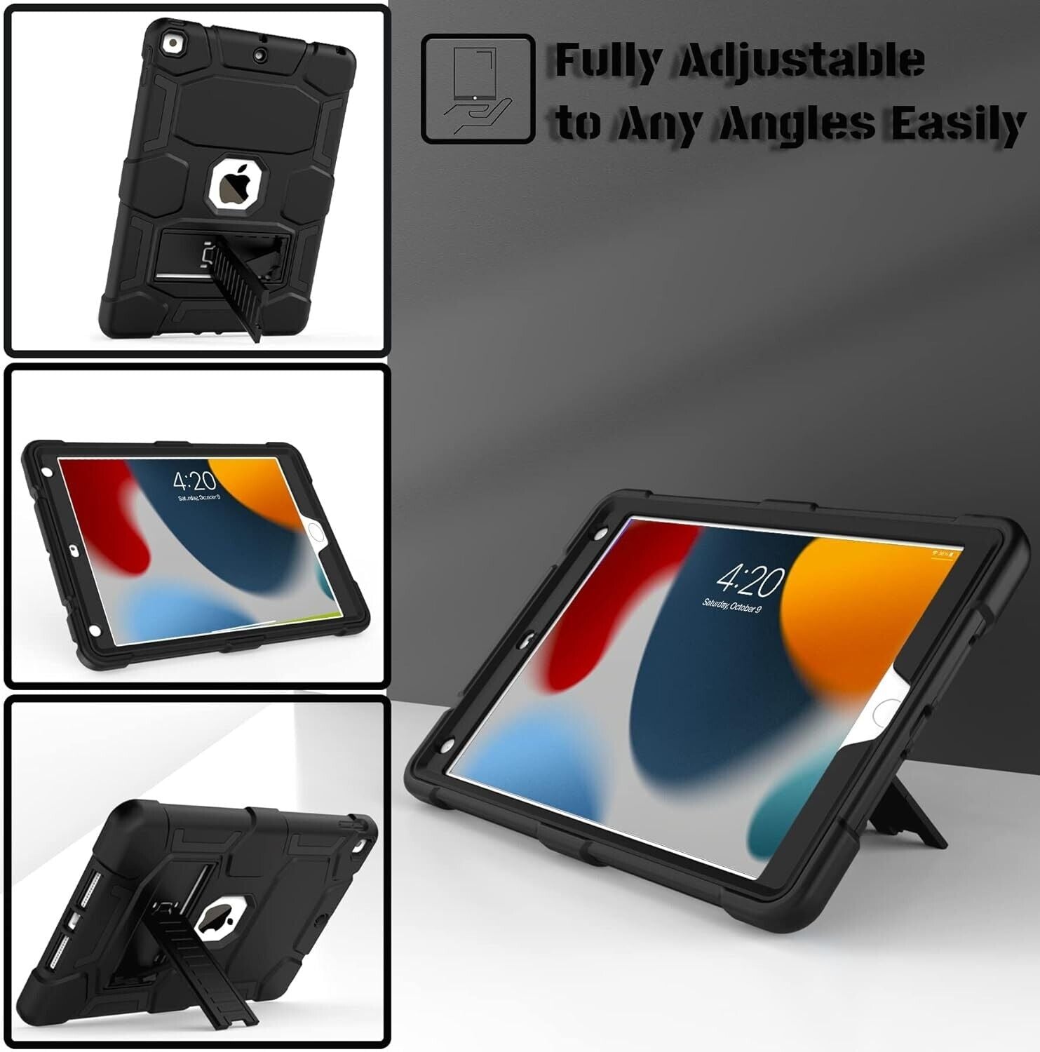 CCMAO iPad 9th Generation Case, iPad 8th/7th Generation Case, iPad 10.2 - ARISDEALS