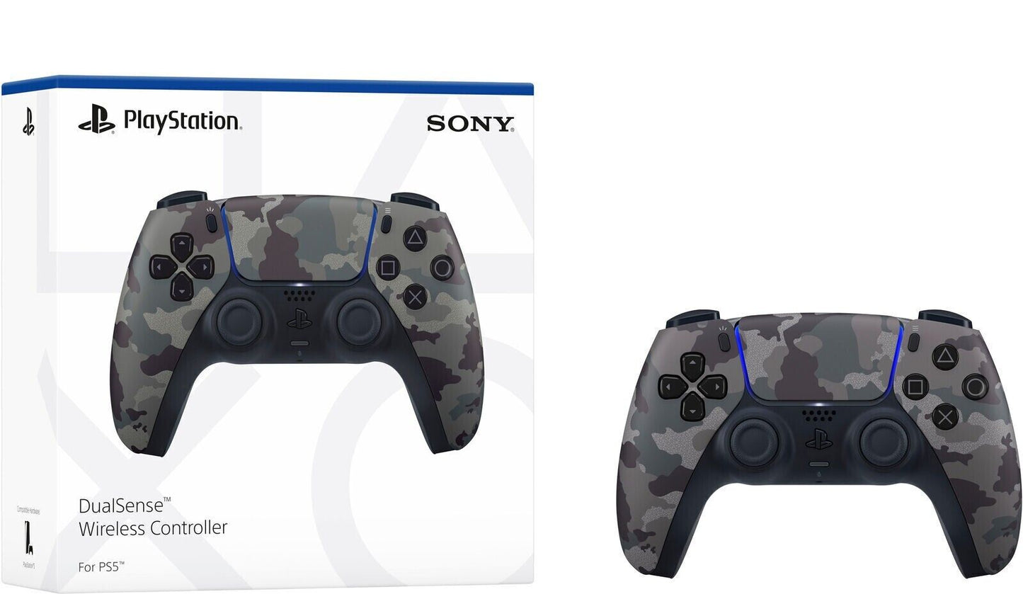 Sony PlayStation 5 DualSense Wireless Controller Gray Camouflage - ARISDEALS