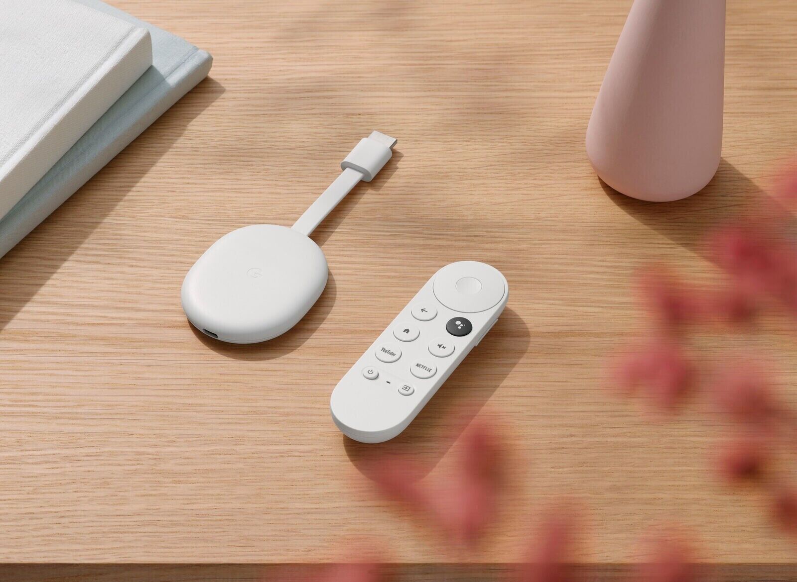 Chromecast with Google TV 4K Snow