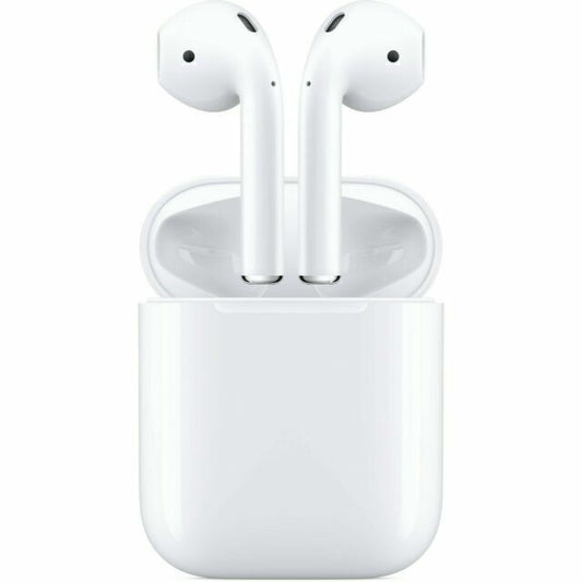 New Genuine Apple AirPods 2nd Generation with Charging Case - White - ARISDEALS